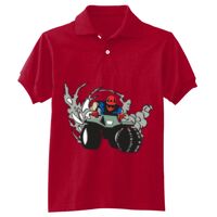 Youth 50/50 EcoSmart® Jersey Knit Polo Thumbnail