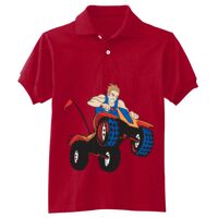 Youth 50/50 EcoSmart® Jersey Knit Polo Thumbnail