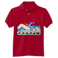 Youth 50/50 EcoSmart® Jersey Knit Polo Thumbnail