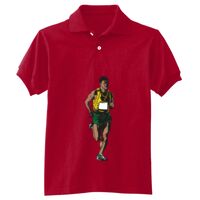 Youth 50/50 EcoSmart® Jersey Knit Polo Thumbnail