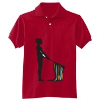 Youth 50/50 EcoSmart® Jersey Knit Polo Thumbnail