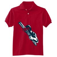 Youth 50/50 EcoSmart® Jersey Knit Polo Thumbnail