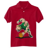 Youth 50/50 EcoSmart® Jersey Knit Polo Thumbnail