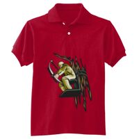 Youth 50/50 EcoSmart® Jersey Knit Polo Thumbnail