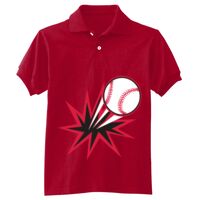 Youth 50/50 EcoSmart® Jersey Knit Polo Thumbnail