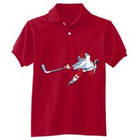 Youth 50/50 EcoSmart® Jersey Knit Polo Thumbnail