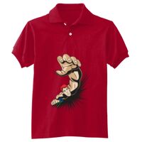 Youth 50/50 EcoSmart® Jersey Knit Polo Thumbnail