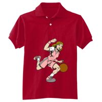 Youth 50/50 EcoSmart® Jersey Knit Polo Thumbnail