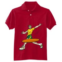 Youth 50/50 EcoSmart® Jersey Knit Polo Thumbnail