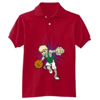 Youth 50/50 EcoSmart® Jersey Knit Polo Thumbnail