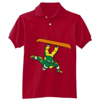 Youth 50/50 EcoSmart® Jersey Knit Polo Thumbnail