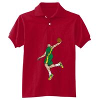 Youth 50/50 EcoSmart® Jersey Knit Polo Thumbnail