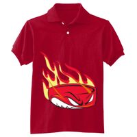 Youth 50/50 EcoSmart® Jersey Knit Polo Thumbnail