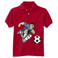 Youth 50/50 EcoSmart® Jersey Knit Polo Thumbnail