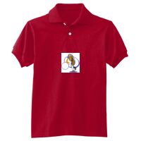 Youth 50/50 EcoSmart® Jersey Knit Polo Thumbnail