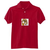 Youth 50/50 EcoSmart® Jersey Knit Polo Thumbnail