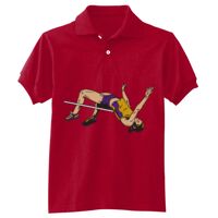 Youth 50/50 EcoSmart® Jersey Knit Polo Thumbnail