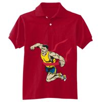 Youth 50/50 EcoSmart® Jersey Knit Polo Thumbnail