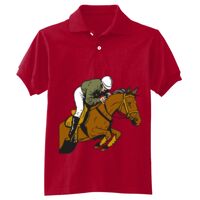 Youth 50/50 EcoSmart® Jersey Knit Polo Thumbnail