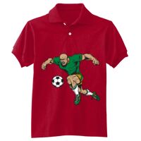 Youth 50/50 EcoSmart® Jersey Knit Polo Thumbnail