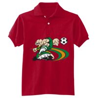 Youth 50/50 EcoSmart® Jersey Knit Polo Thumbnail