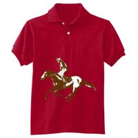 Youth 50/50 EcoSmart® Jersey Knit Polo Thumbnail