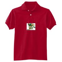 Youth 50/50 EcoSmart® Jersey Knit Polo Thumbnail