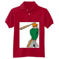 Youth 50/50 EcoSmart® Jersey Knit Polo Thumbnail