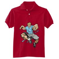 Youth 50/50 EcoSmart® Jersey Knit Polo Thumbnail