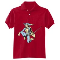 Youth 50/50 EcoSmart® Jersey Knit Polo Thumbnail