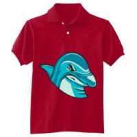 Youth 50/50 EcoSmart® Jersey Knit Polo Thumbnail