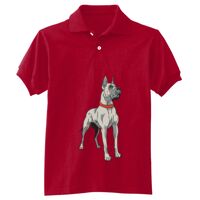 Youth 50/50 EcoSmart® Jersey Knit Polo Thumbnail