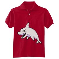 Youth 50/50 EcoSmart® Jersey Knit Polo Thumbnail