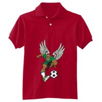 Youth 50/50 EcoSmart® Jersey Knit Polo Thumbnail