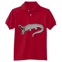 Youth 50/50 EcoSmart® Jersey Knit Polo Thumbnail