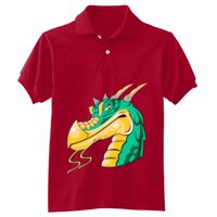 Youth 50/50 EcoSmart® Jersey Knit Polo Thumbnail