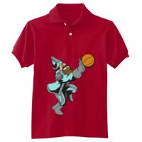 Youth 50/50 EcoSmart® Jersey Knit Polo Thumbnail