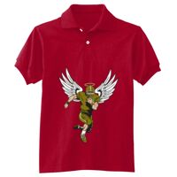 Youth 50/50 EcoSmart® Jersey Knit Polo Thumbnail