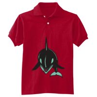 Youth 50/50 EcoSmart® Jersey Knit Polo Thumbnail