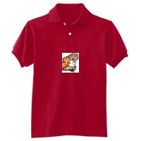 Youth 50/50 EcoSmart® Jersey Knit Polo Thumbnail