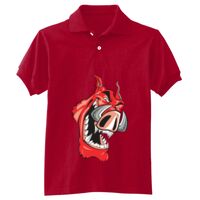 Youth 50/50 EcoSmart® Jersey Knit Polo Thumbnail