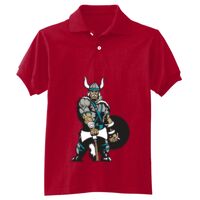 Youth 50/50 EcoSmart® Jersey Knit Polo Thumbnail