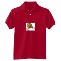 Youth 50/50 EcoSmart® Jersey Knit Polo Thumbnail