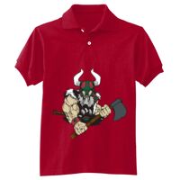 Youth 50/50 EcoSmart® Jersey Knit Polo Thumbnail