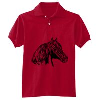 Youth 50/50 EcoSmart® Jersey Knit Polo Thumbnail