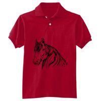 Youth 50/50 EcoSmart® Jersey Knit Polo Thumbnail