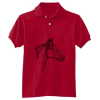 Youth 50/50 EcoSmart® Jersey Knit Polo Thumbnail