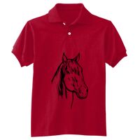 Youth 50/50 EcoSmart® Jersey Knit Polo Thumbnail