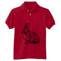 Youth 50/50 EcoSmart® Jersey Knit Polo Thumbnail