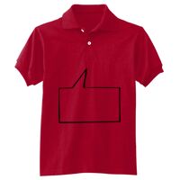 Youth 50/50 EcoSmart® Jersey Knit Polo Thumbnail